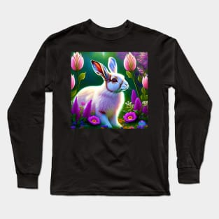 OSTARA/EASTER HARE Long Sleeve T-Shirt